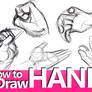 How to Draw Hands - A Youtube Tutorial
