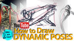 HOW TO DRAW ACTION POSES - A YouTube Tutorial by javicandraw