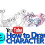 HOW TO DRAW CHARACTER ACTING - A YouTube Tutorial