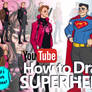 HOW TO DRAW SUPERHEROES - A YouTube Tutorial