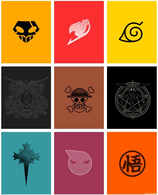 Anime Logos by AkaneAgniell on DeviantArt