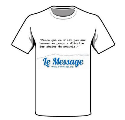 t-shirt le-message