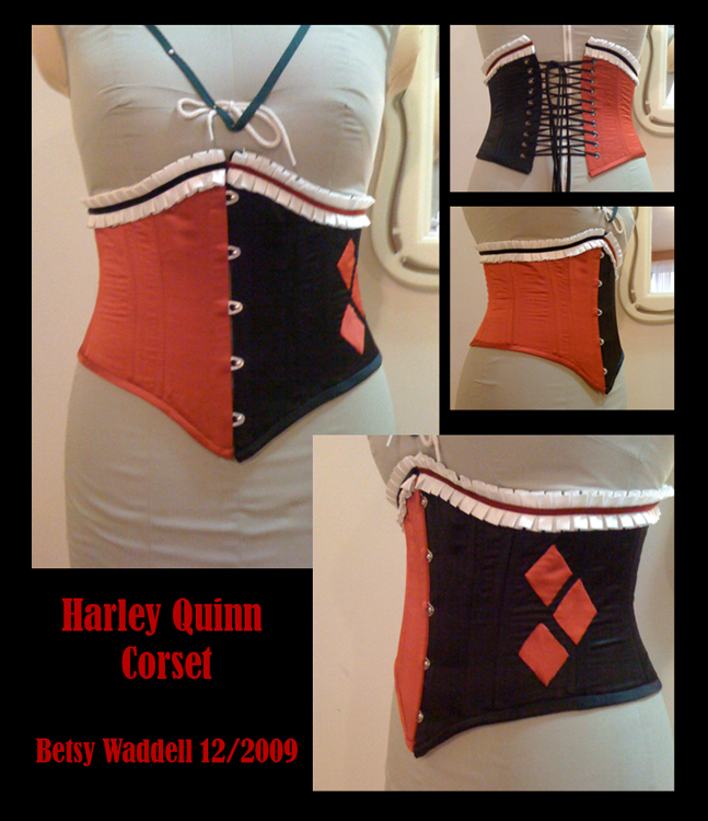 Harley Quinn Corset