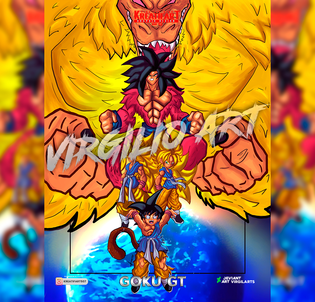 GOKU DRAGONBALL GT by VIRGLIARTS on DeviantArt