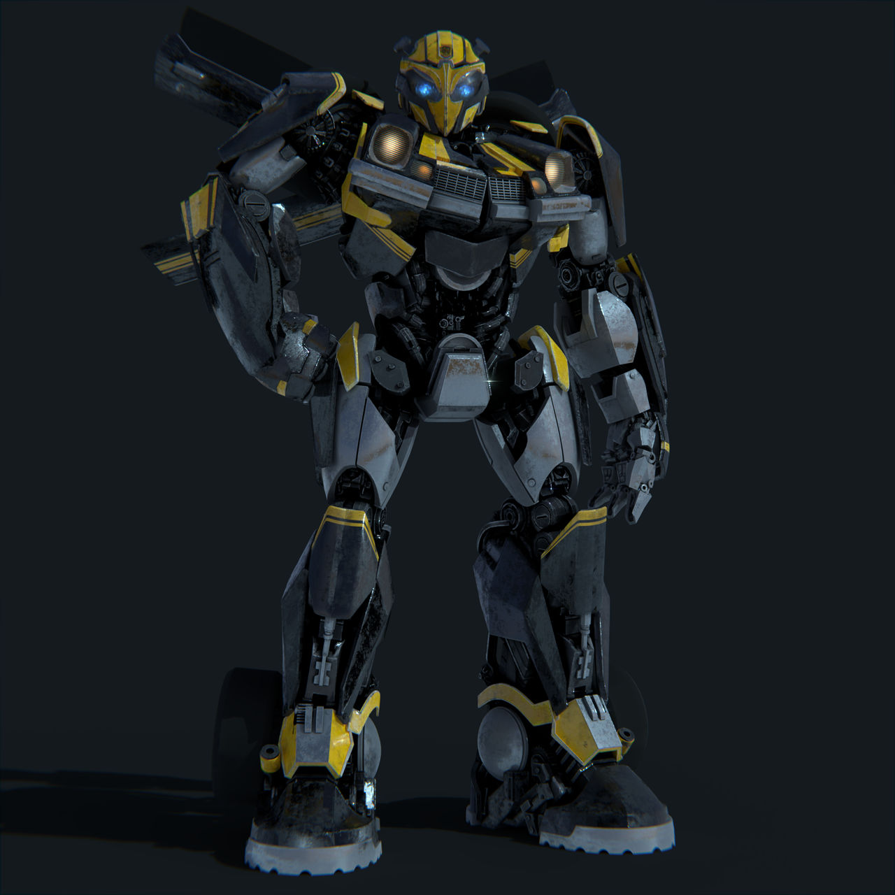 Transformers ROTB color inverted Bumblebee! by GK4Kx on DeviantArt