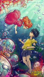 Ponyo Bookmark