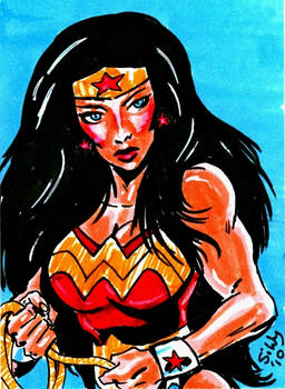 Wonder Woman card DtWT