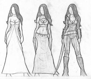 Talia Al Ghul dress spheres