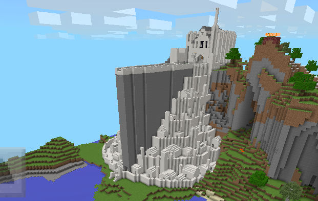Huge Minecraft Minas Tirith By Fishyyy : Fishyyy : Free Download, Borrow,  and Streaming : Internet Archive