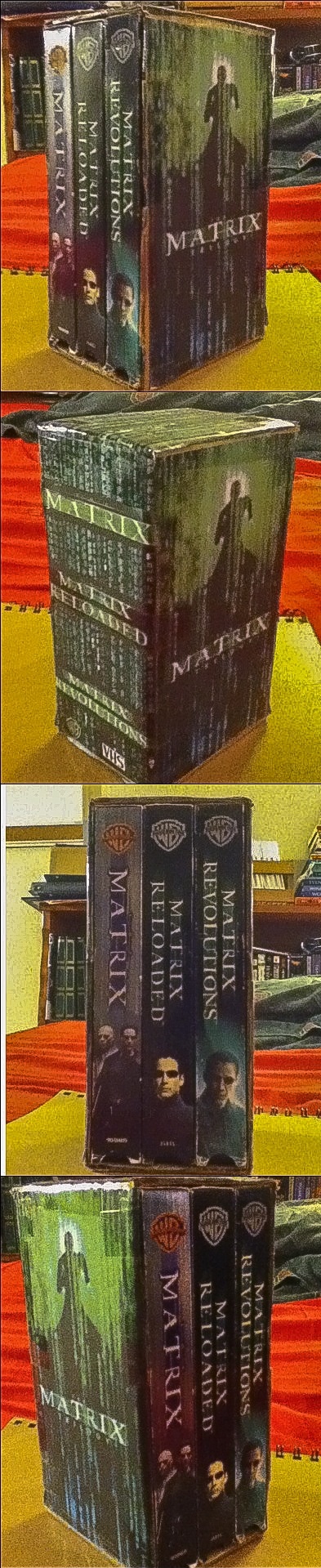 Custom Box Set: The Matrix VHS Trilogy by AlphaRain-Official on DeviantArt