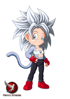 Pan Dragon Ball Super SH - FSA 8 render ssj5