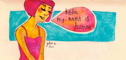 hello, my name is human