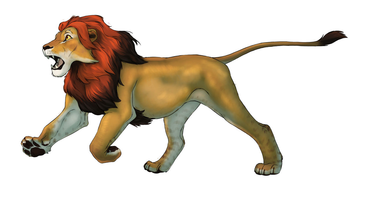 Simba Anthropomorphized Realistic Simba? by x-MonsterGirl-x on DeviantArt