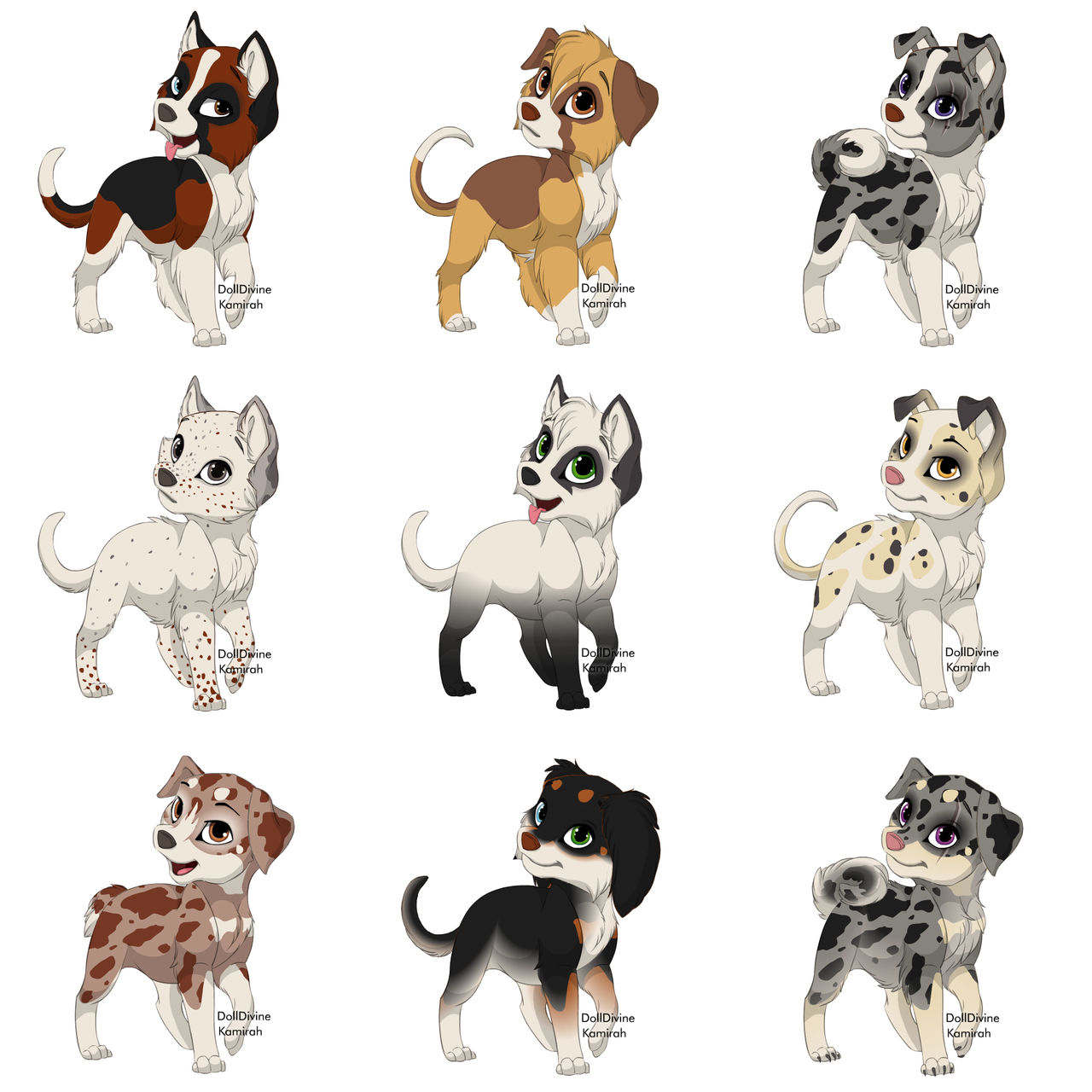 Rust Doggo Free doggo batch 2 - Open by QiuXiaoren on DeviantArt