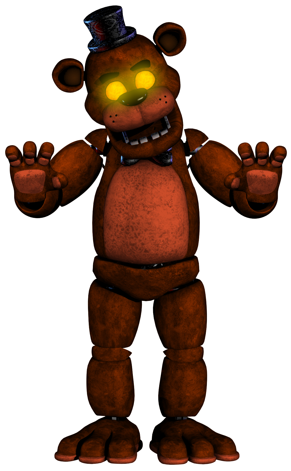 Withered Freddy Render #2 by KingAngryDrake on DeviantArt