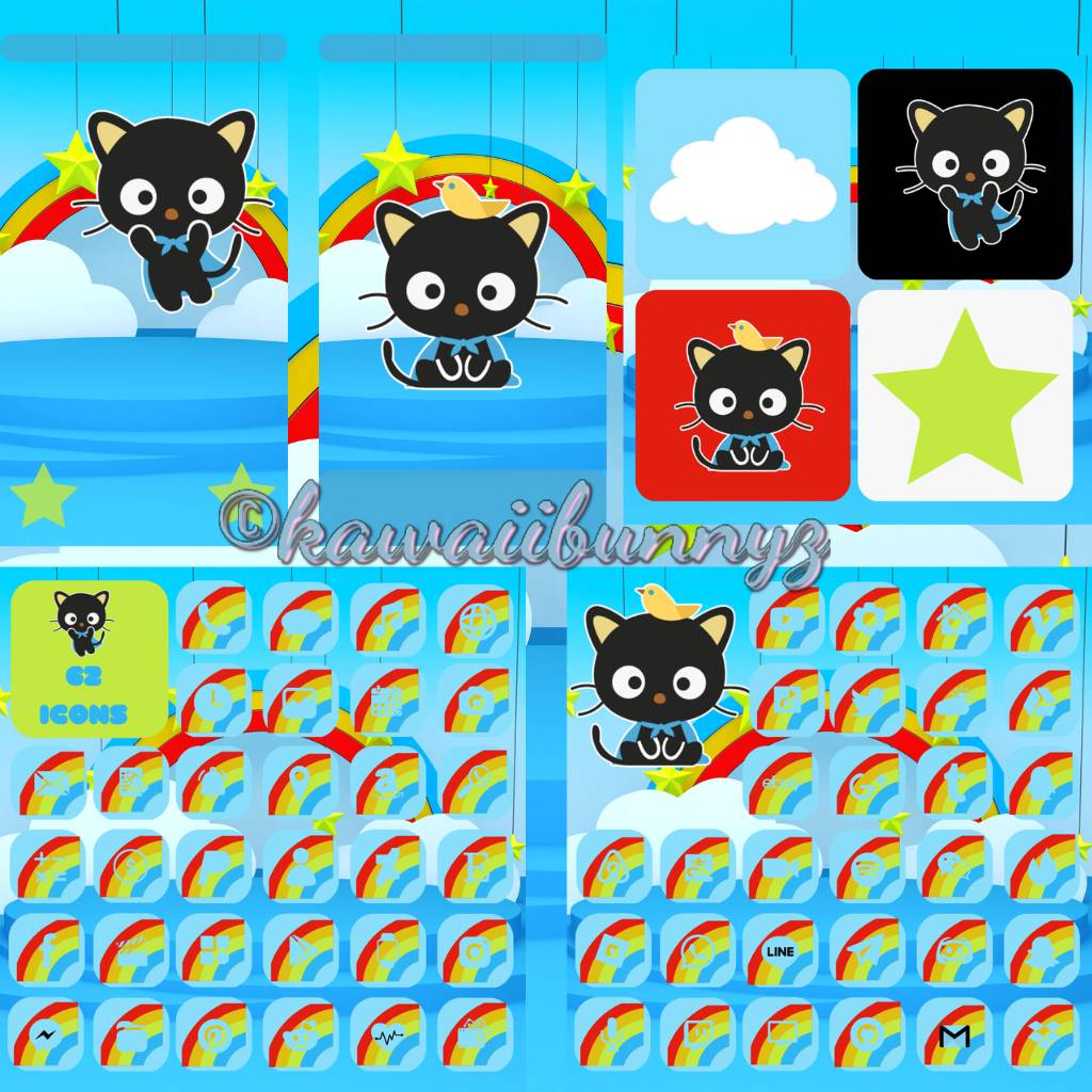 lockscreens & icons  Cute cat wallpaper, Cute emoji wallpaper, Iphone  wallpaper cat