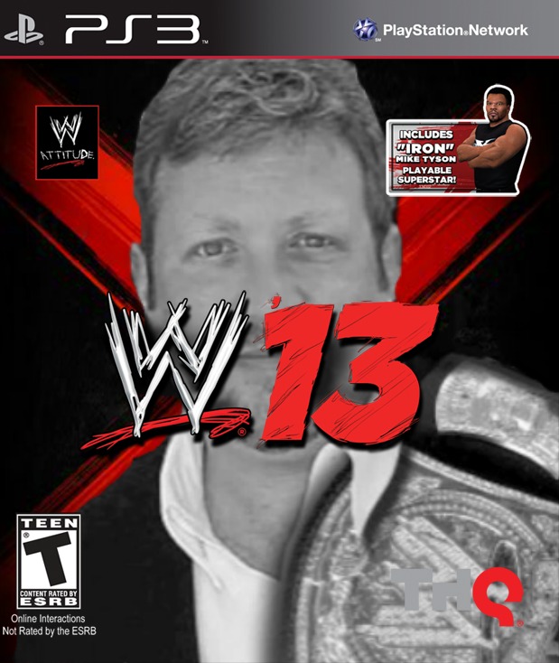 Jon St. John On The WWE '13 Cover