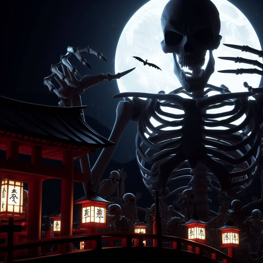 Gashadokuro by LudvikRoiSoleil on DeviantArt