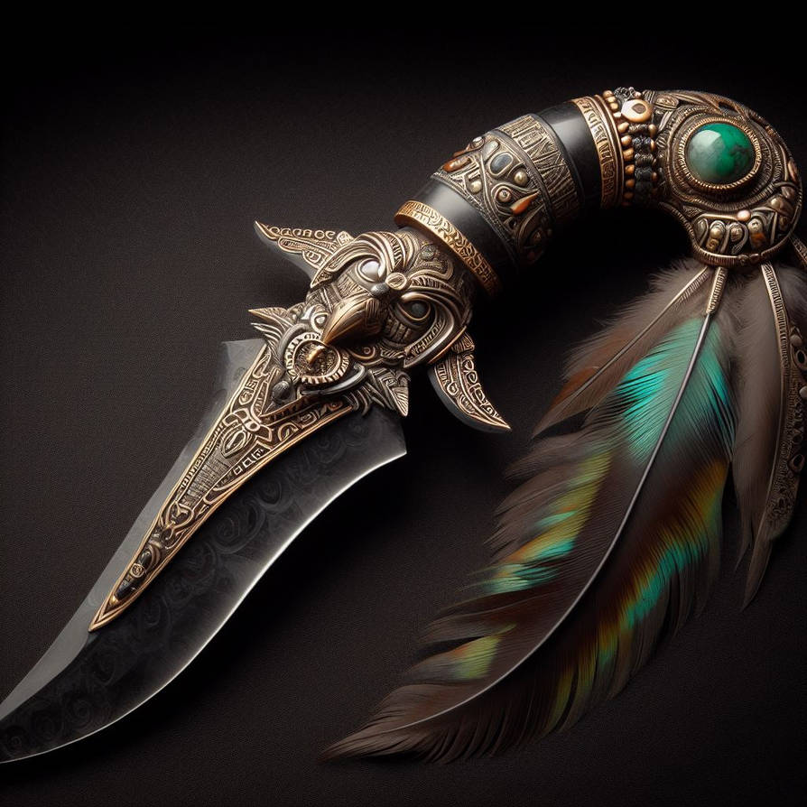 Aztec Dafger Aztec Dagger by LudvikRoiSoleil on DeviantArt
