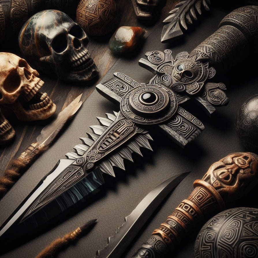 Aztec Dafger Aztec Dagger by LudvikRoiSoleil on DeviantArt