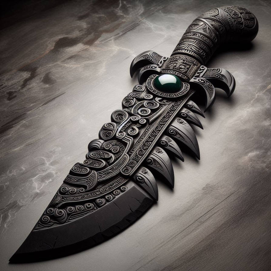 Aztec Dagger by LudvikRoiSoleil on DeviantArt