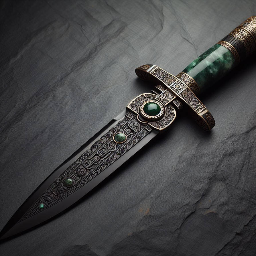 Aztec Dagger by LudvikRoiSoleil on DeviantArt