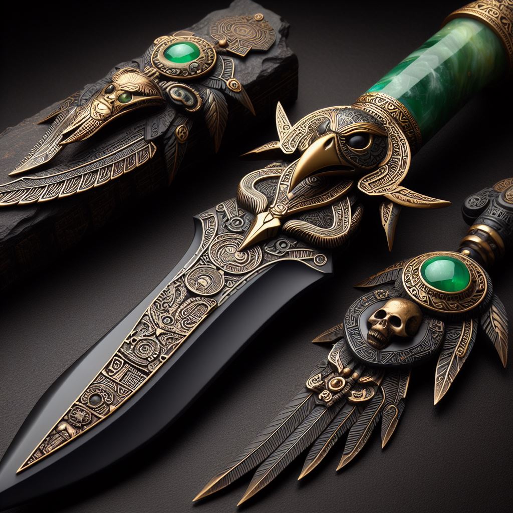 Aztec Dafger Aztec Dagger by LudvikRoiSoleil on DeviantArt