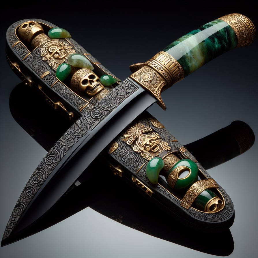 Aztec Dafger Aztec Dagger by LudvikRoiSoleil on DeviantArt