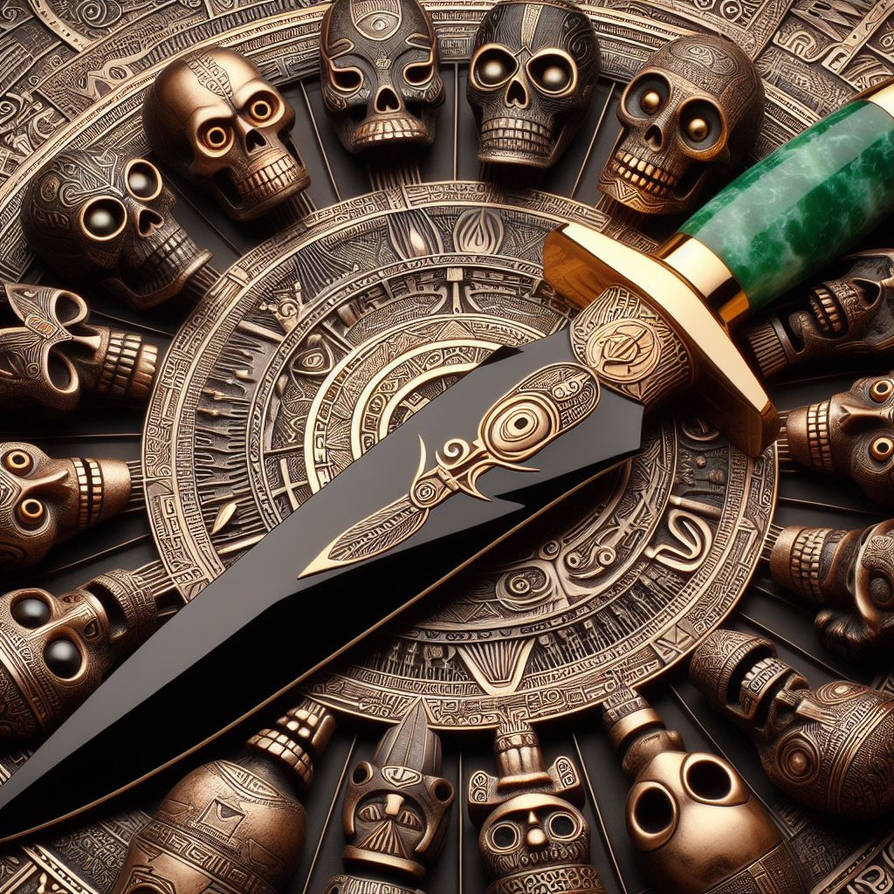 Aztec Dafger Aztec Dagger by LudvikRoiSoleil on DeviantArt