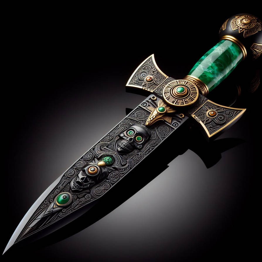 Aztec Dafger Aztec Dagger by LudvikRoiSoleil on DeviantArt