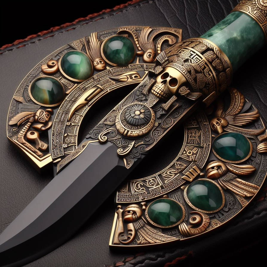 Aztec Dafger Aztec Dagger by LudvikRoiSoleil on DeviantArt