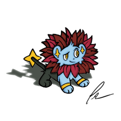 Shinx as Simba