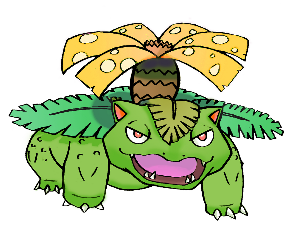 Shiny Venusaur by realarpmbq on DeviantArt