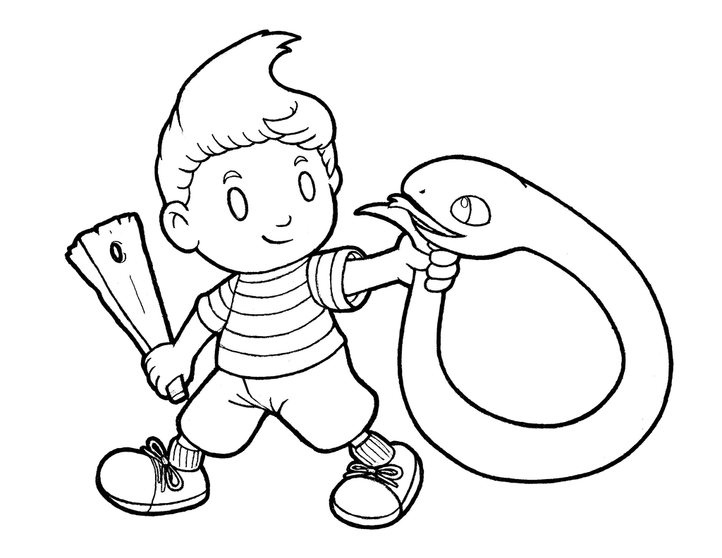 Lucas Comes Out Of Nowhere! W/Rope Snake (updated) by realarpmbq on ...