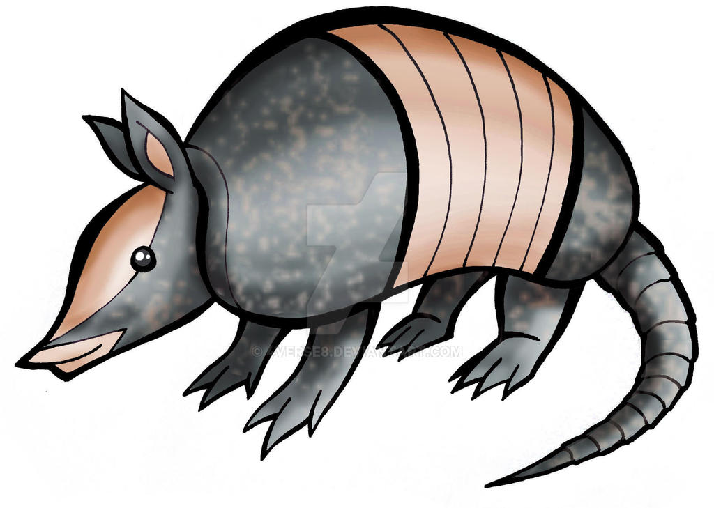 Creature Series - Nine-banded Armadillo by 4verse8