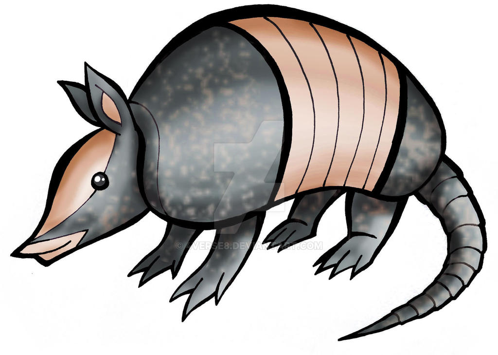 Creature Series - Nine-banded Armadillo by 4verse8 Creature Series - Nine-banded Armadillo by 4verse8