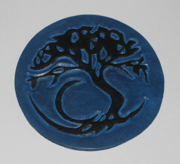 Night Tree Coaster - Dyed