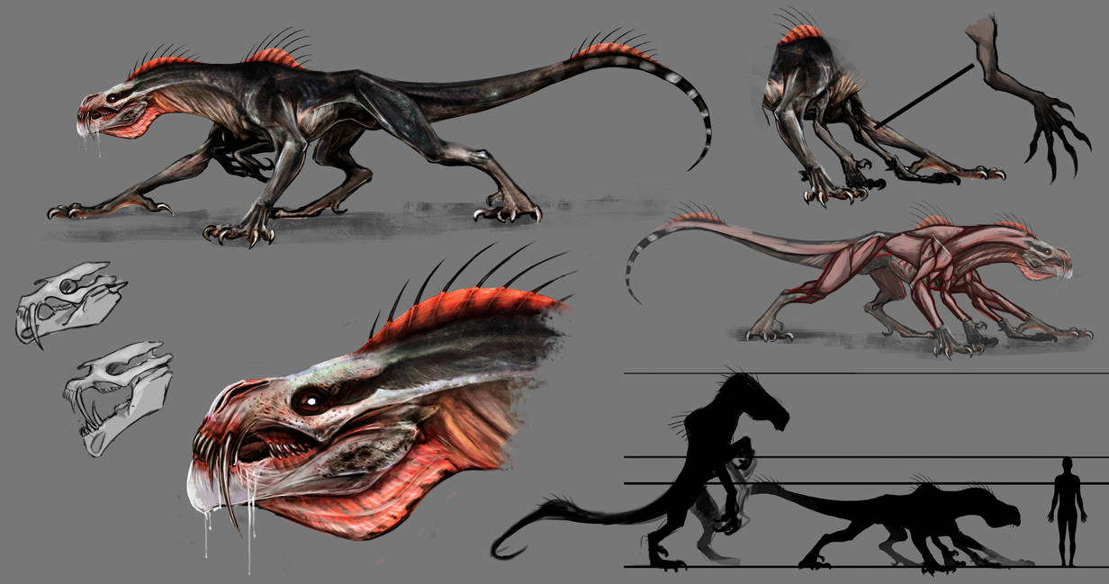 Life Engine Creatures's creature concept01 by SilanaVerley on DeviantArt