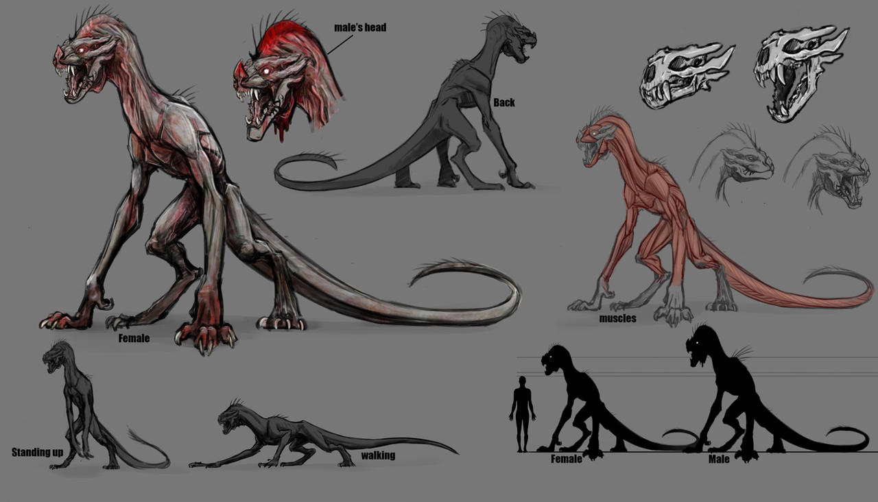 creature concept 02 by SilanaVerley on DeviantArt