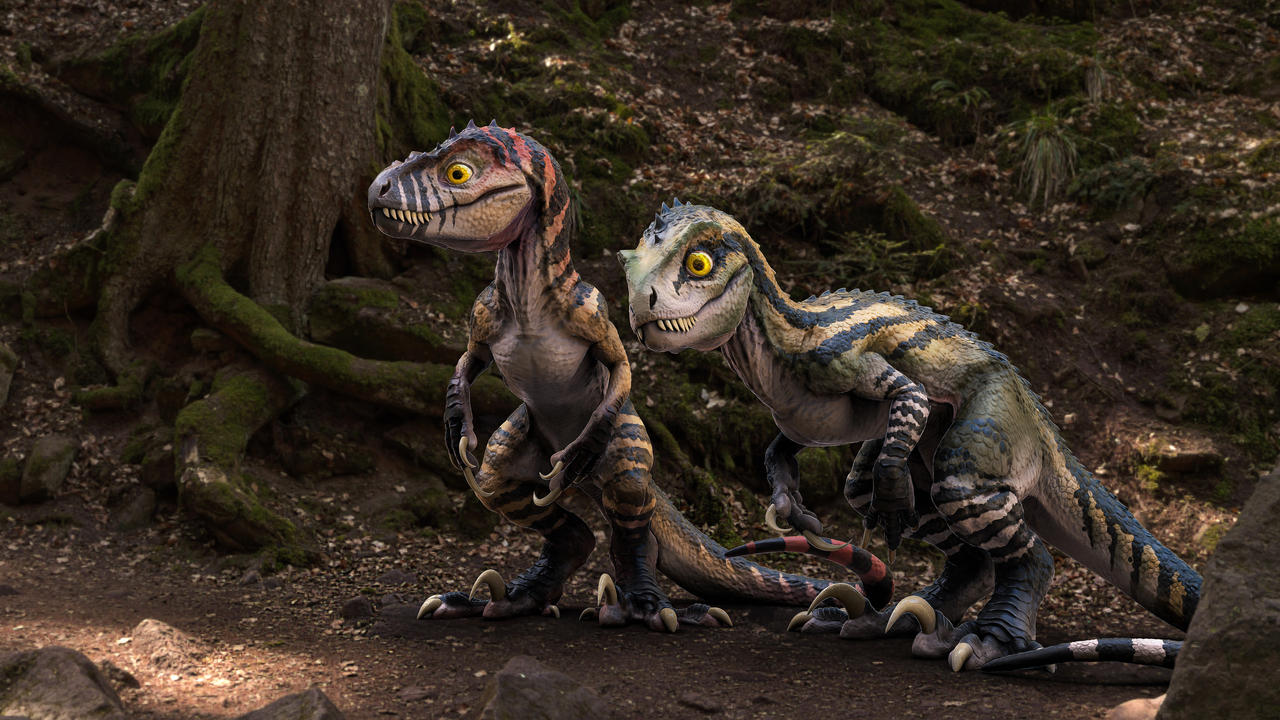 baby raptors by SilanaVerley on DeviantArt