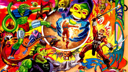 Masters ot Universe Mural - Snake Movie Masters