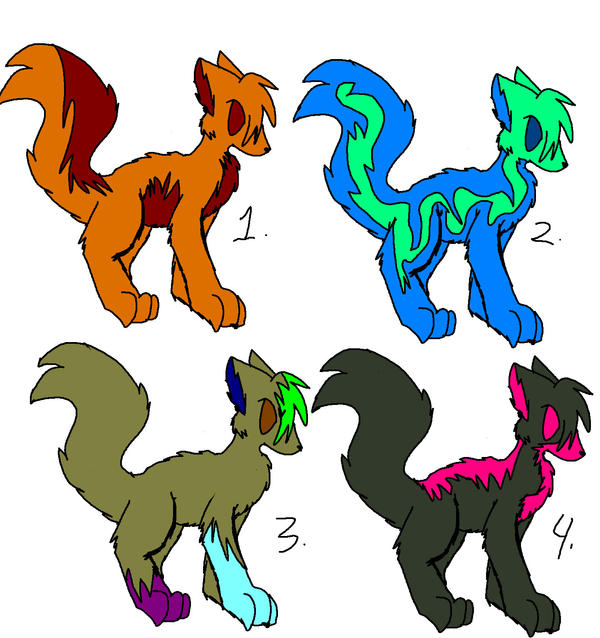 Fox Adaptables Fox Adoptable Sheet by foxninga on DeviantArt