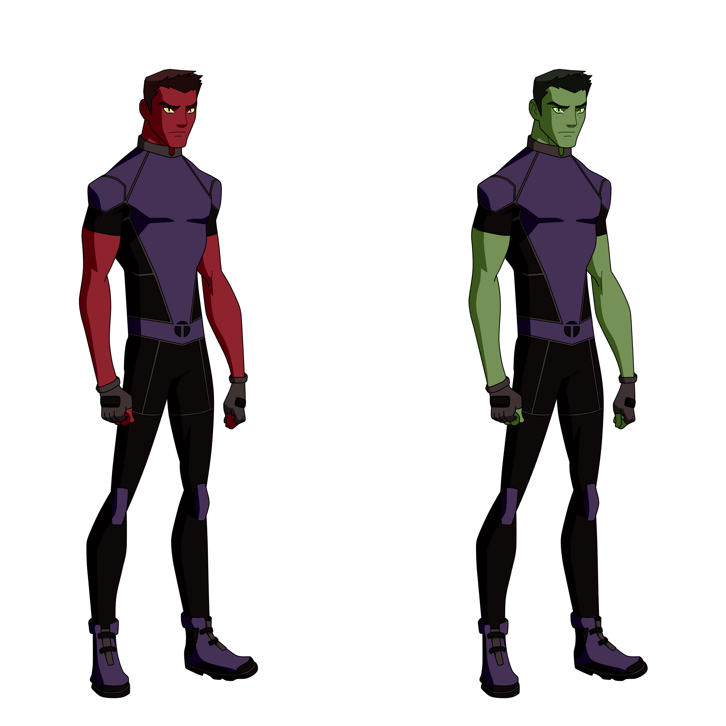 Changeling/Beast Boy Titans Design