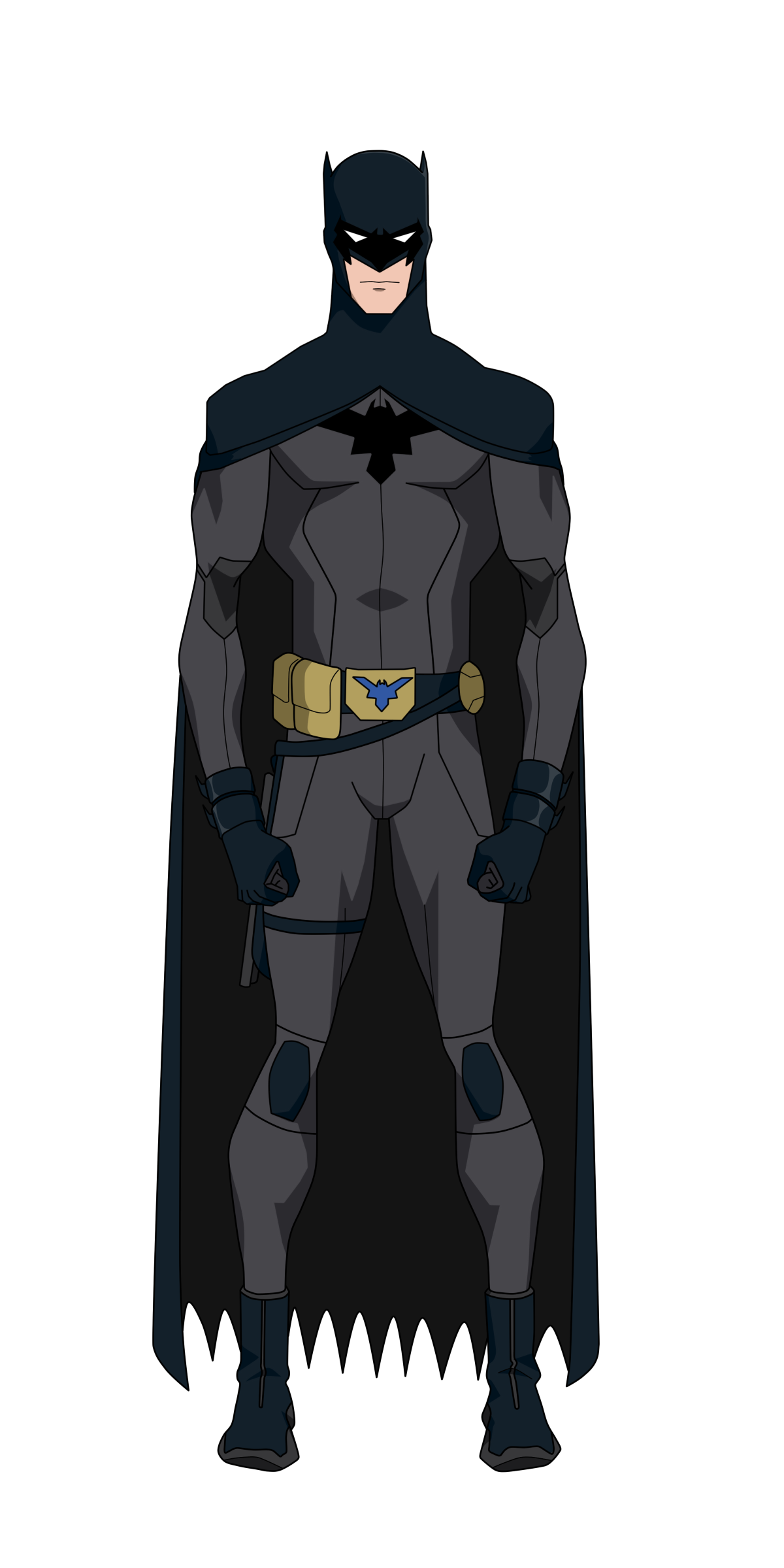 Dick Grayson Batman Remake/Titans Design by BobbenKatzen on DeviantArt