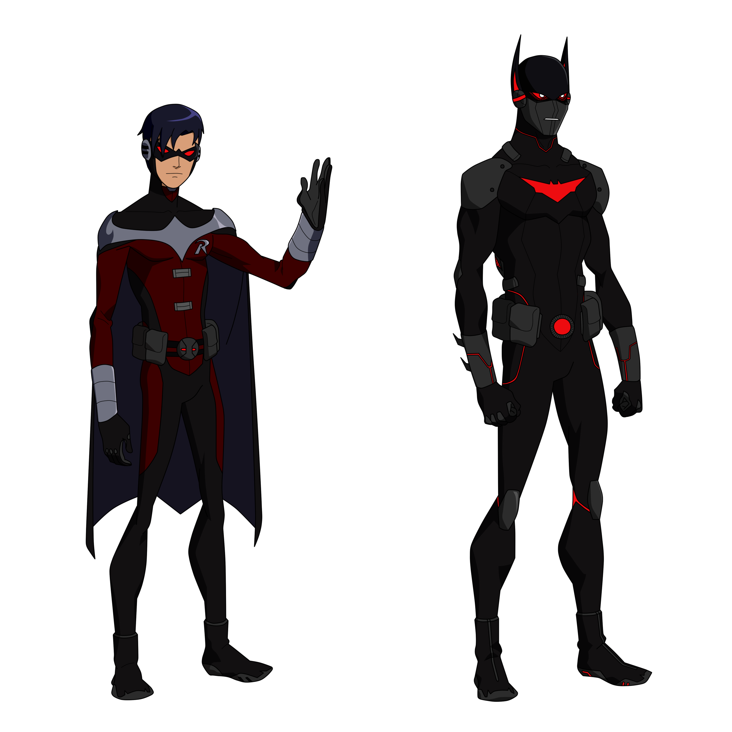 Terry McGinnis Titans Design by BobbenKatzen