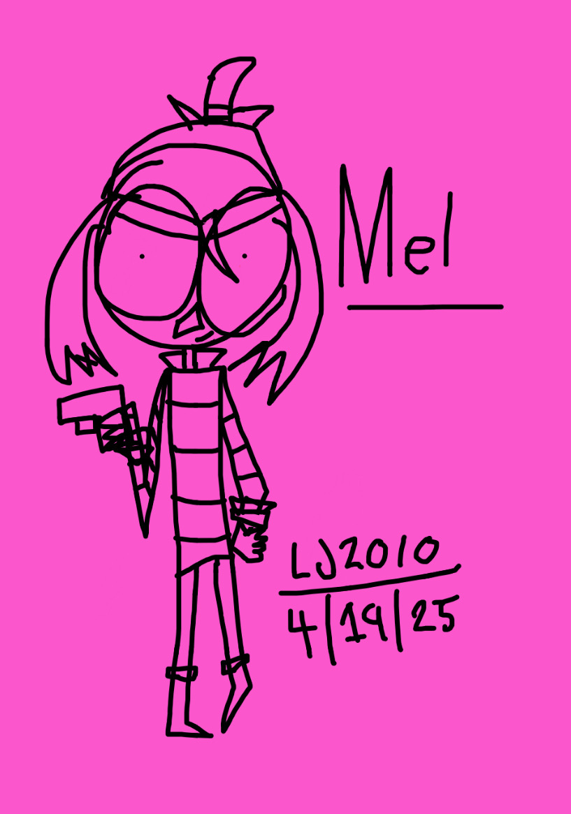Mini Mel Deviantart Mel drawing attempt by LeoJ2010 on DeviantArt