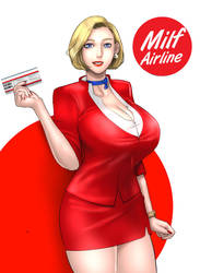 Milf Airline: LUCY!