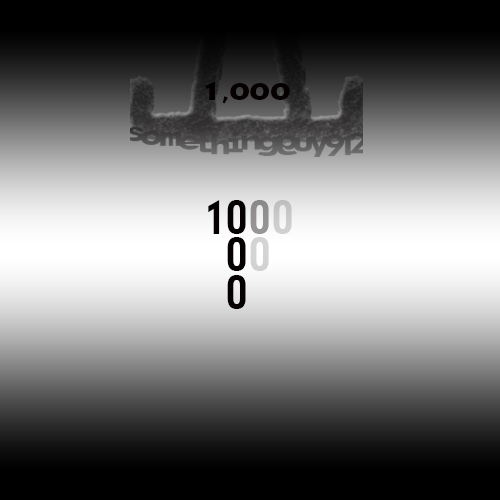 1,000 (Cover)