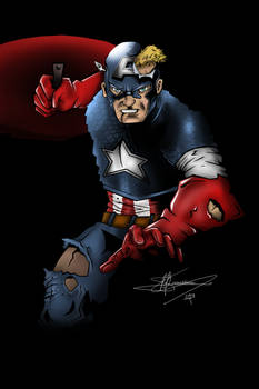 Captain America Color