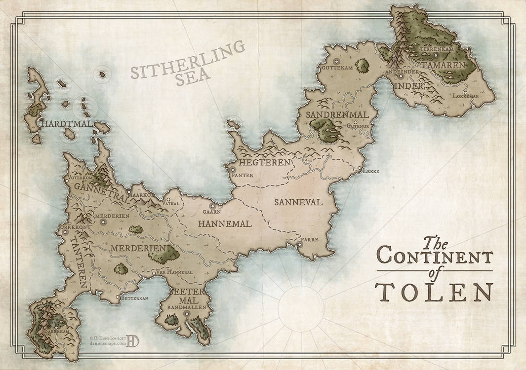 Temerant Map Mapvember day 20 by DanielHasenbos on DeviantArt